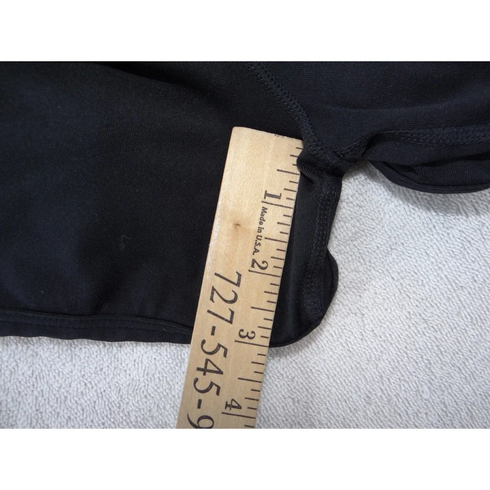 Fabletics Womens Black 2-in-1 Athletic‎ Running Shorts High Rise Size Small